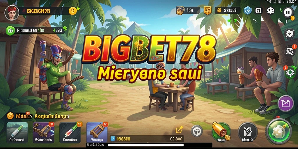 Screenshot menampilkan gameplay yang seru dan interaktif dari BIGBET78.