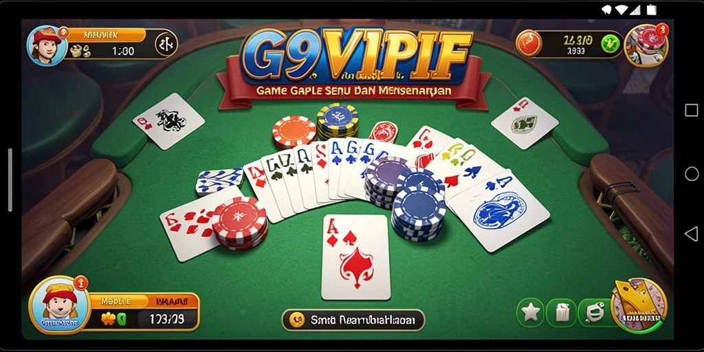 Gameplay G9VIP yang seru dan penuh tantangan.