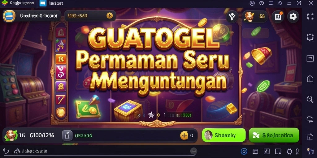 Screenshot GUATOGEL menampilkan gameplay slot yang mendebarkan dan menarik.