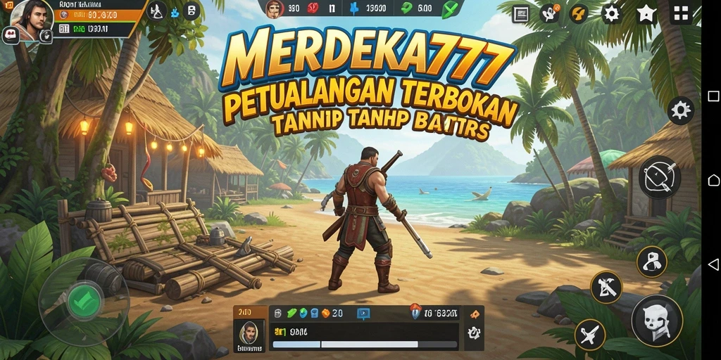 Gameplay MERDEKA777 yang menakjubkan di dunia terbuka.