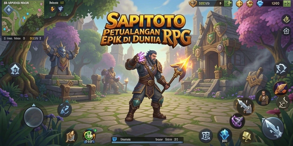 Tangkapan layar gameplay SAPITOTO yang mendebarkan dan penuh aksi.